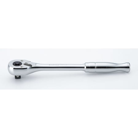 Ko-Ken Ratchet Handle 24 teeth 200mm Push Button Polished Handle 3/8 Sq. Drive 3753PB